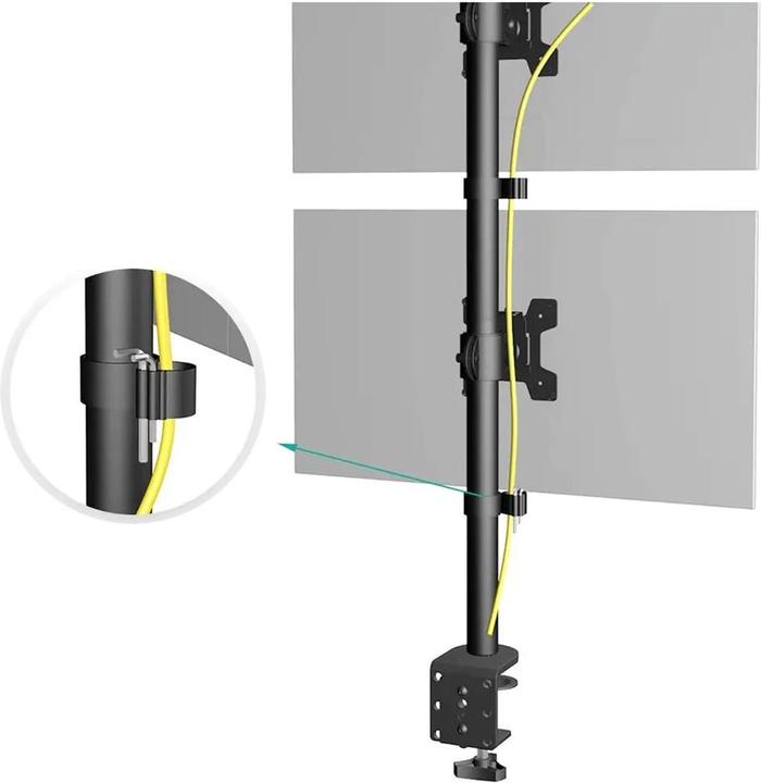 Actual product image Maclean TV Mount 13-27 inches MC-966 (Table, 27", 9 kg)
