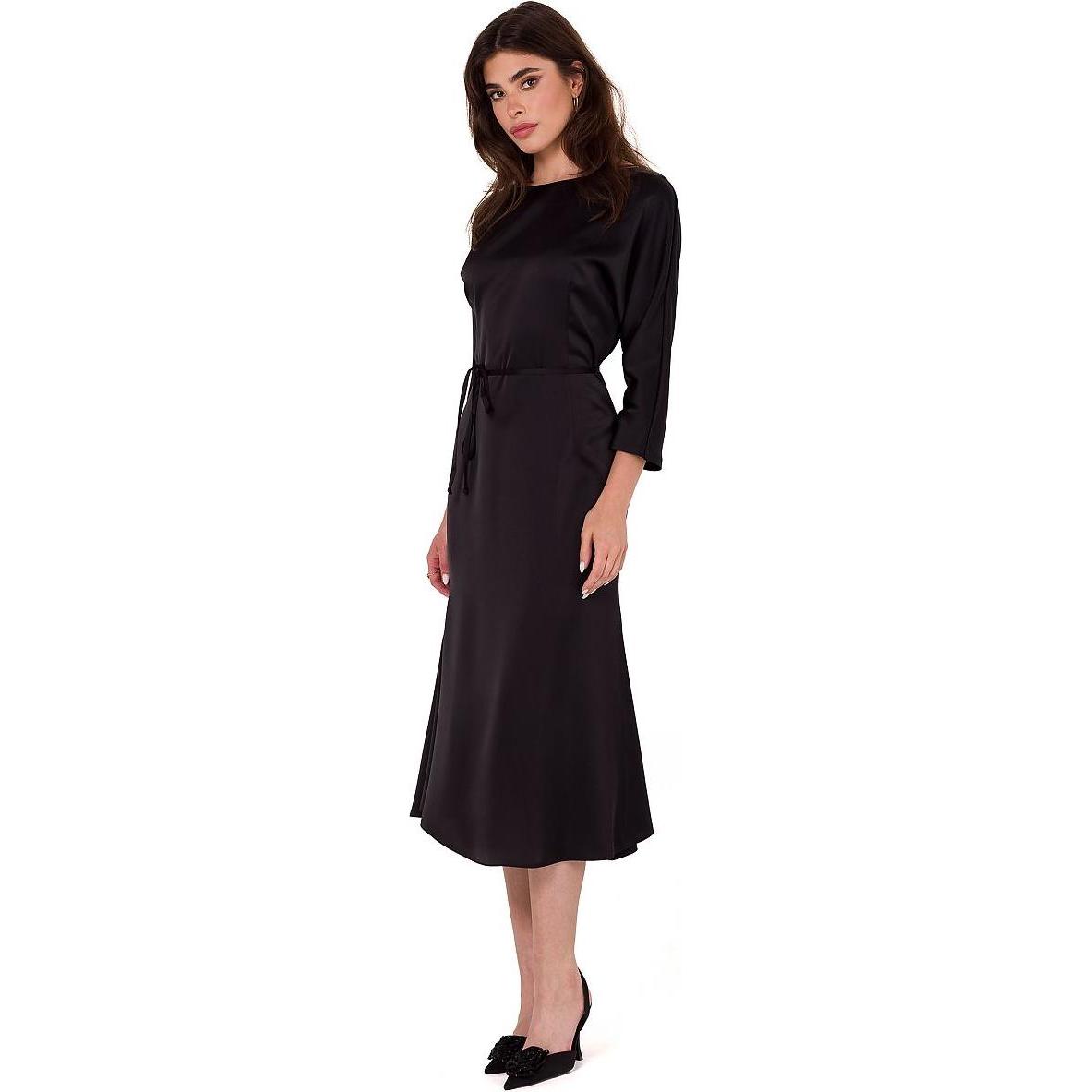 Makover, Damen, Kleider, Abendkleid, Schwarz, (L)