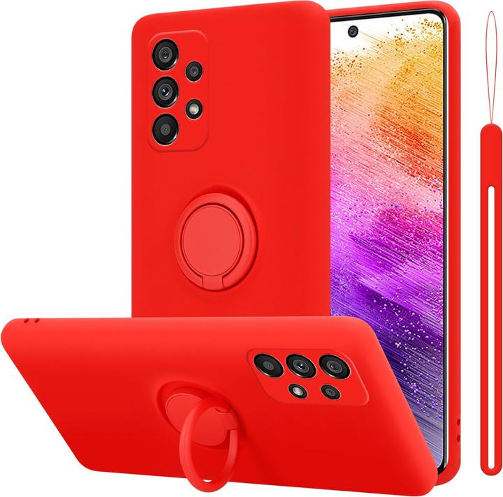 Image du produit Cadorabo TPU Liquid Ring Silicone Case Case pour Samsung Galaxy A73 5G (Samsung Galaxy A73 5G)