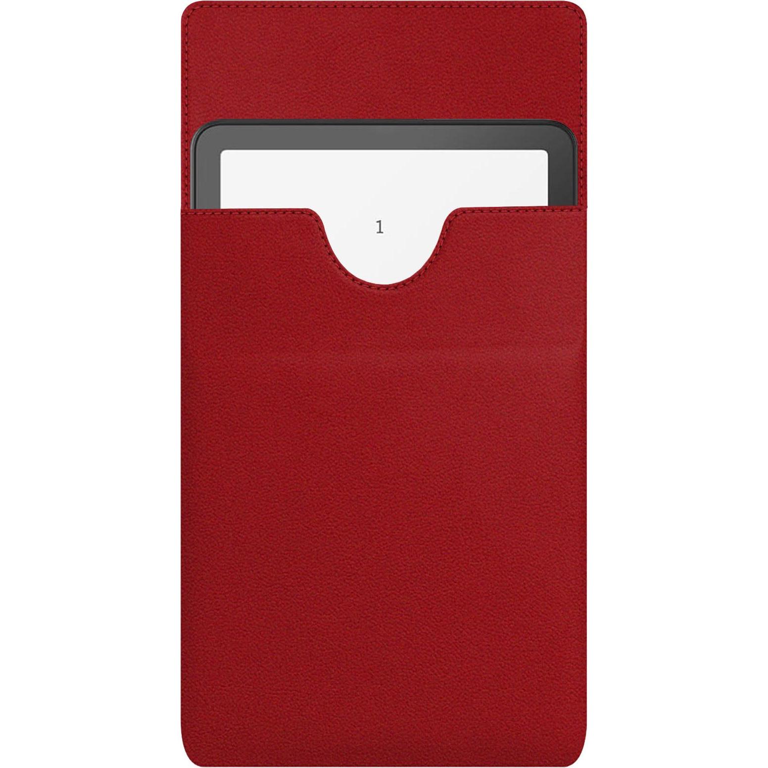 Noreve Lederschutzhülle, eReader Zubehör, Rot