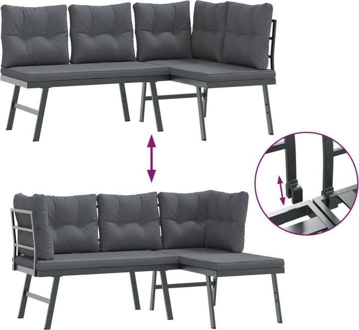 Produktbild vidaXL Gartenbank