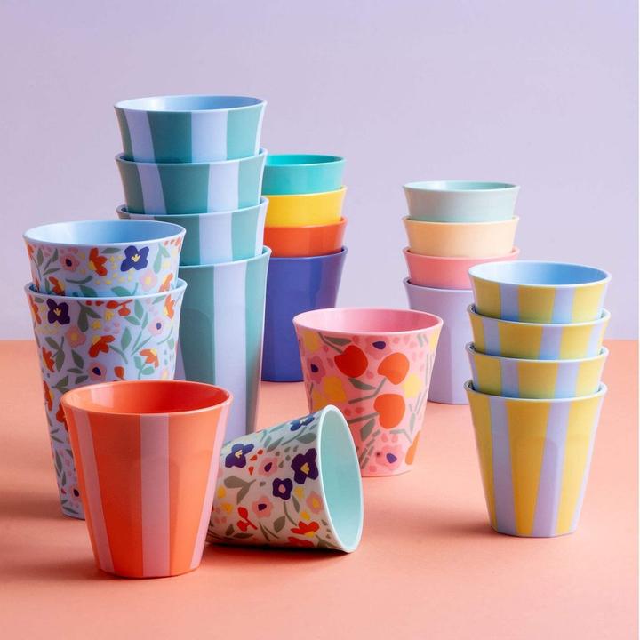 Produktbild Koziol Trinkbecher Nora M Blooms 300 ml, 1 Stück, Sweet Pink