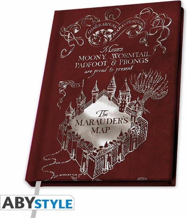 Immagine prodotto ABYstyle Harry Potter: Marauders Map (A5, Copertina rigida)