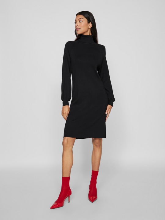 Produktbild Vila Rollkragen Strickkleid (XS)