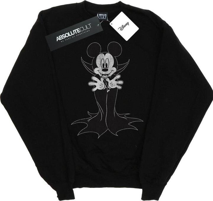 Actual product image Disney Mens Mickey Mouse Dracula Sweatshirt (4XL)