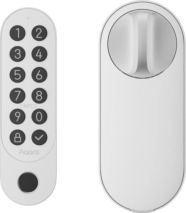 Aqara Smart Lock U200 (Fingerabdruck, Smartphone, Elektronische Zahlenkombination, Schlüsselkarte)