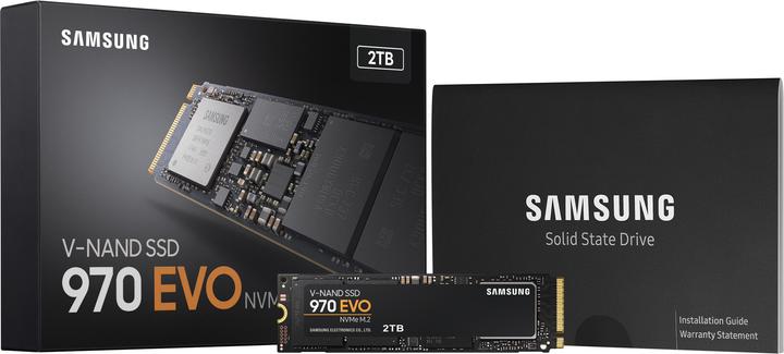 Produktbild Samsung 970 Evo (2000 GB, M.2)
