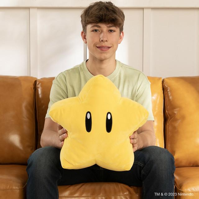 Immagine prodotto Tomy Super Mario peluche Mocchi-Mocchi Point Méga - Super étoile 30 cm (30 cm)