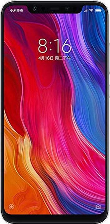 Produktbild Xiaomi Mi 8 (64 GB, White, 6.21", Dual SIM, 4G)