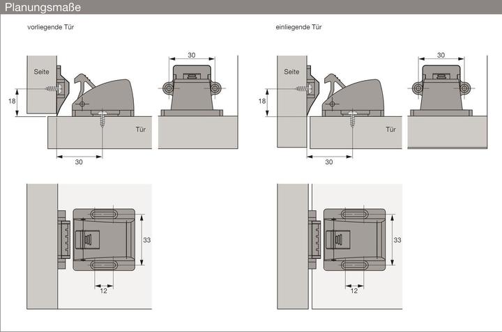 Immagine prodotto Hettich Chiusura di sicurezza per bambini SafeFix Eco
