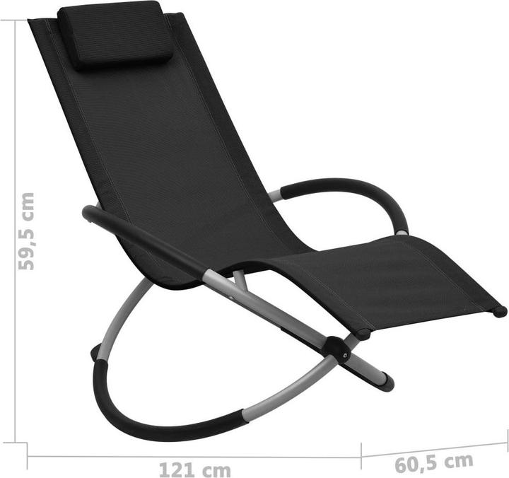 Immagine prodotto vidaXL Kinder Sonnenliege (121 cm)