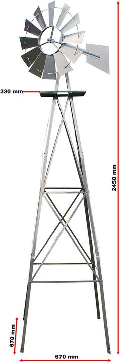 Actual product image Wiltec Wind turbine