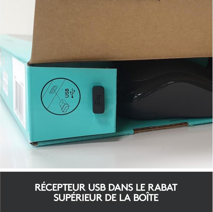 Actual product image Logitech Mk270 (Eng. Int., Wireless)