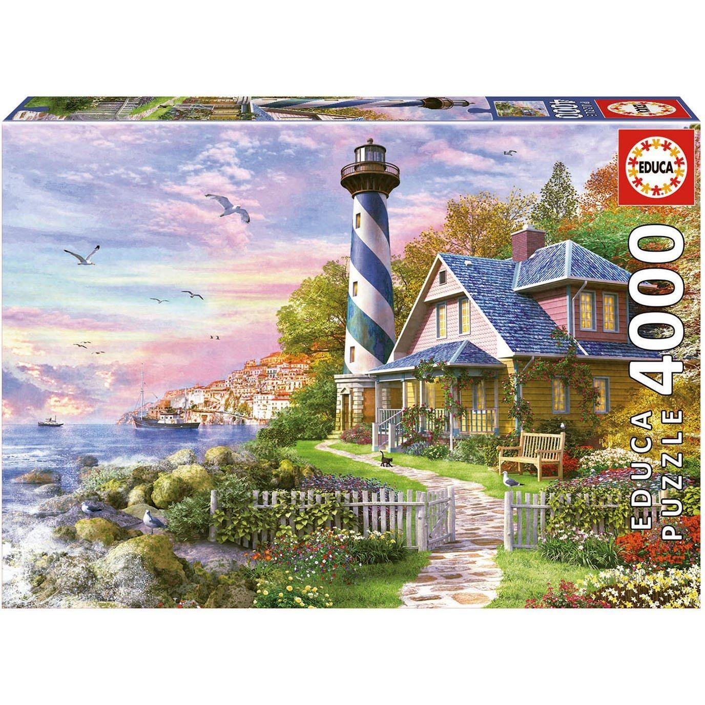 Educa Lighthouse at Rock Bay (4000 Teile)