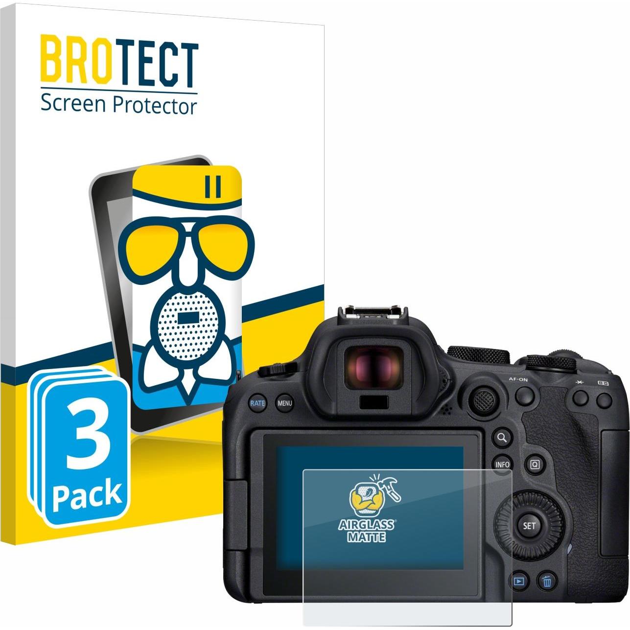 BROTECT AirGlass Panzerglasfolie Matt (Displayschutz, II), Kameraschutz