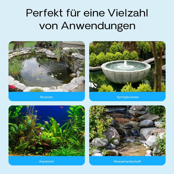 Produktbild SunSun CHJ-500 ECO Aquarium Pumpe 500 l/h 7 W Aquariumpumpe kleines Aquarium