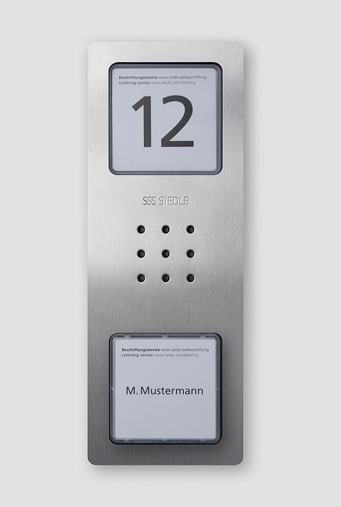 Produktbild Siedle CA 850-1 E Audio-Türstation Compact Edelstahl