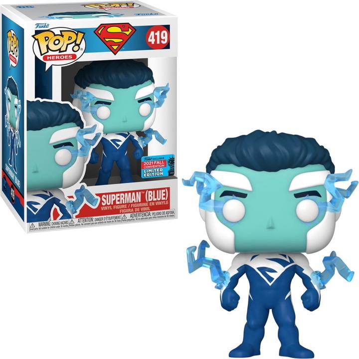 Produktbild Funko Pop! DC Comics : Superman (Blue) (419) EXM
