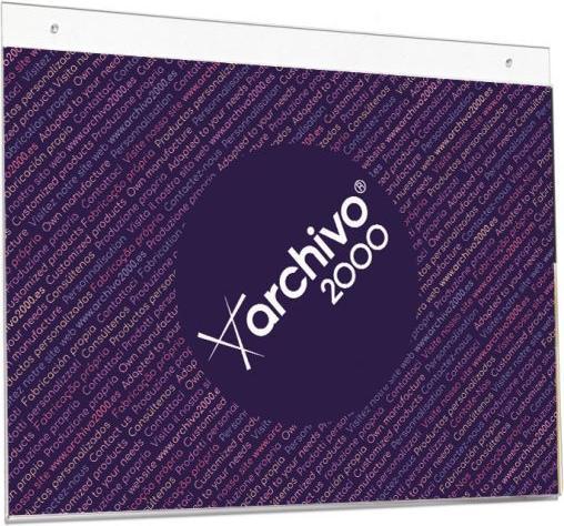 Produktbild Archivo 2000 Informationsschild 10804 CS TP TT PS (Polystyrol) Transparent (Quer)