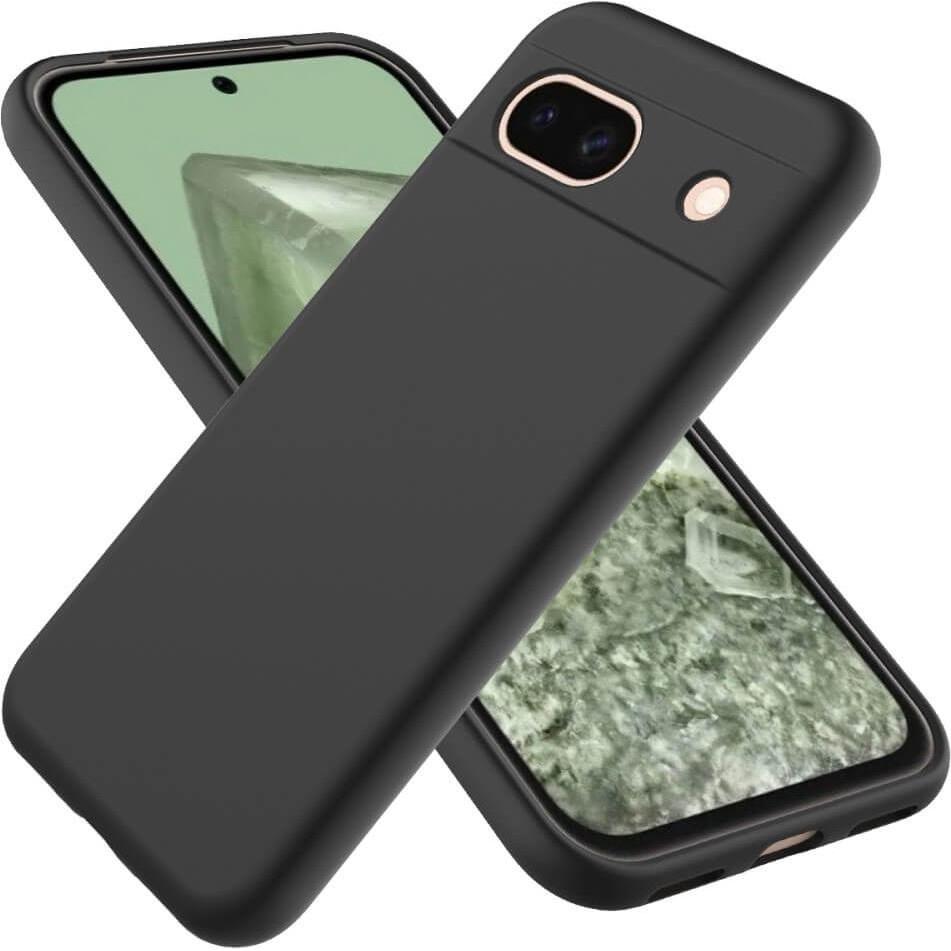 Thumbnail - Cover-Discount Google Pixel 8a - Silikon Gummi Hülle (Google Pixel 8a), Smartphone Hülle, Schwarz