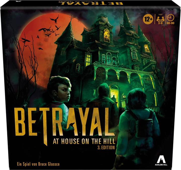 Actual product image Hasbro Gaming Betrayal at House on the Hill (German)