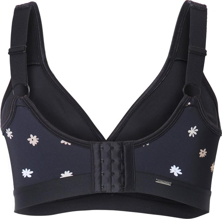 Produktbild Ulla Popken Minimizer-BH, Blüten, ohne Bügel, Cup C - D (110 C)