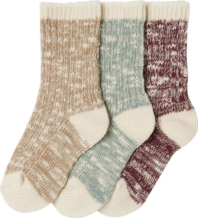 Actual product image Vertbaudet 3er-Pack melierte Mädchen Socken (pack of 3, 27 - 30)