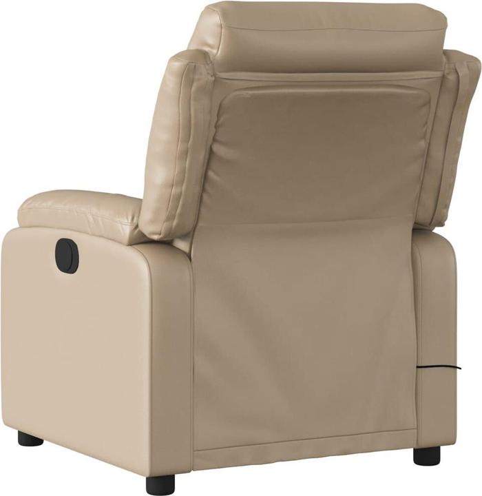 Produktbild VidaXL Massagesessel Fernsehsessel Relaxsessel Cappuccino-Braun Kunstleder
