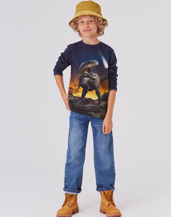 Produktbild Molo Langarmshirt Reif Dino (98)