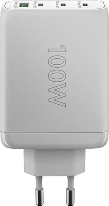 Produktbild Goobay USB-C™ PD Multiport Schnellladegerät (100 W) weiß, weiß - 3x USB-C™ Ports (Power Delivery) und (100 W)