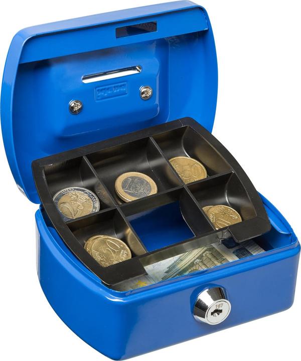 Productafbeelding Idena Geldkistje Mini 125x95x60mm, blauw