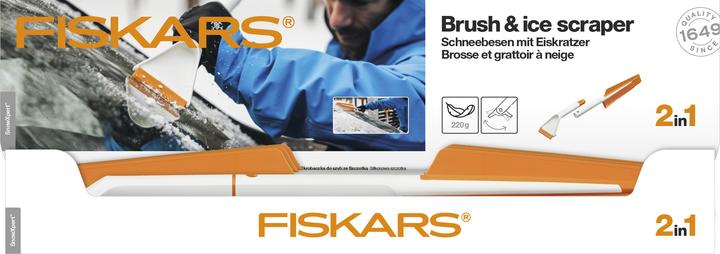 Actual product image Fiskars Ice scraper snow brush SnowXpert