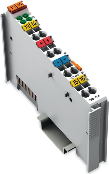 Image du produit Wago Sortie numérique 4 canaux DC 24 V - 0.5