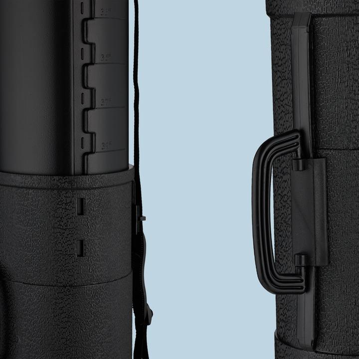 Image du produit Relaxdays - Posterrolle ausziehbar mit Griff, XL, 81–135 x 18,5 cm