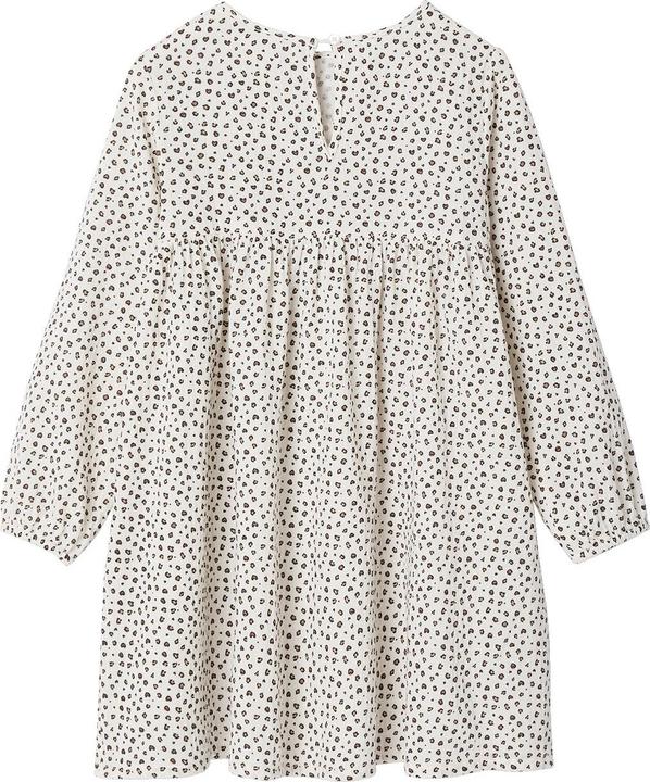Actual product image Vertbaudet Mädchen Musselin-Kleid mit Zierschleifen (140)