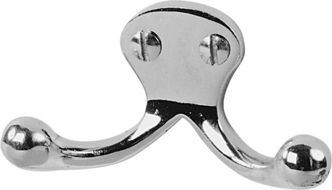 Actual product image Siro Hook shiny chrome plated