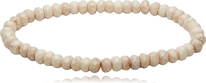 Immagine prodotto Leyda Bracciale Riverstone (quarzo di fiume) (19 cm, Pietra colorata)