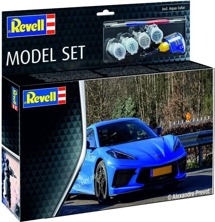 Actual product image Revell Model Set Corvette C8 Coupé