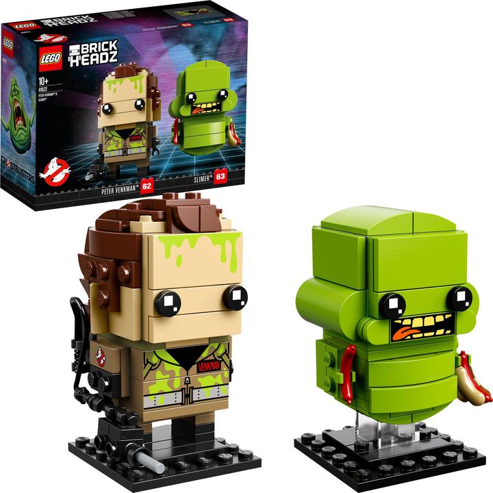 Produktbild LEGO Brickheadz Peter Venkman & Slimer 41622 (41622, LEGO Brickheadz)