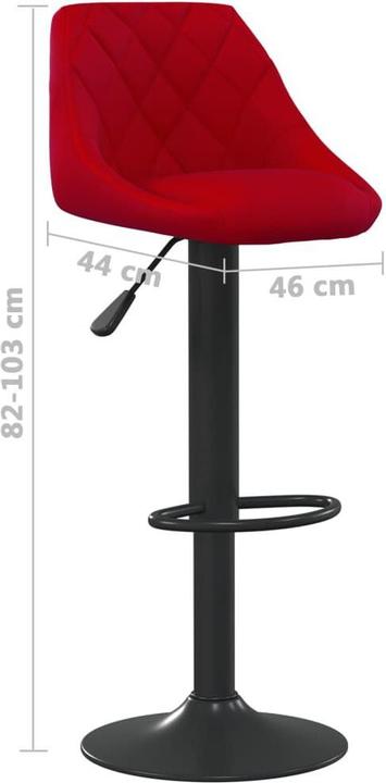 Produktbild vidaXL Barhocker