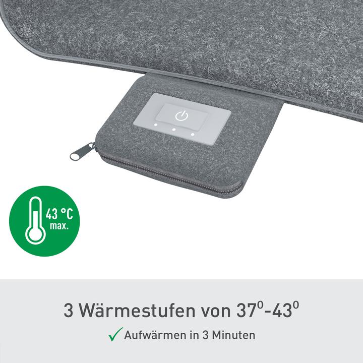 Immagine prodotto Leitz iComfi Sitzauflage,beheizbar grau, mit Akku
