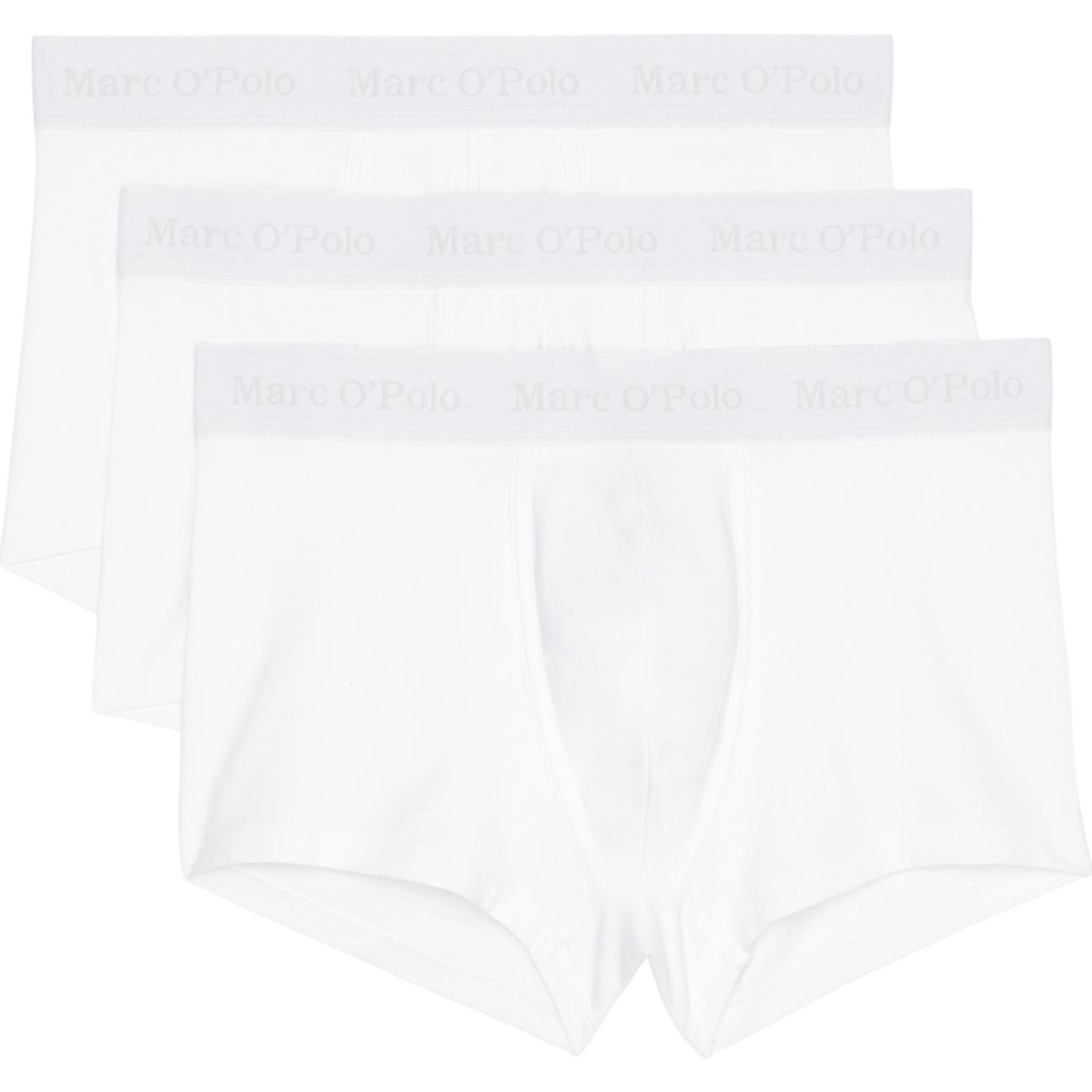 Marc O'Polo, Herren, Unterhosen, Trunk, Weiss, (M, 3er Pack)