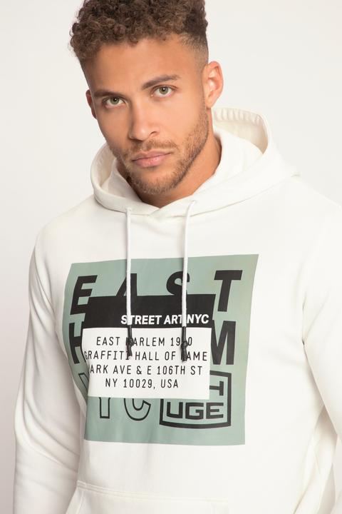 Immagine prodotto Sthuge Maglia con cappuccio e stampa grande, disponibile fino alla tg. 8XL (6XL)