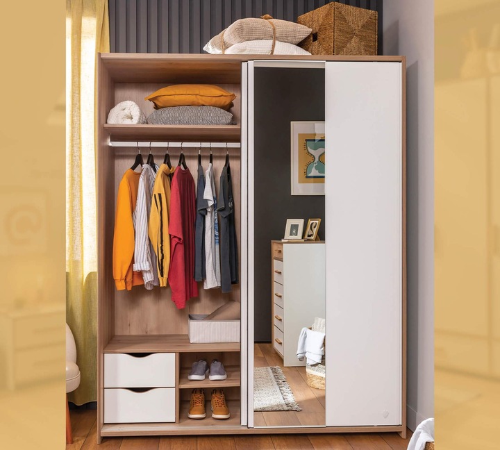 Immagine prodotto Cilek Armadio Modera con porte scorrevoli Large (162.50 cm)