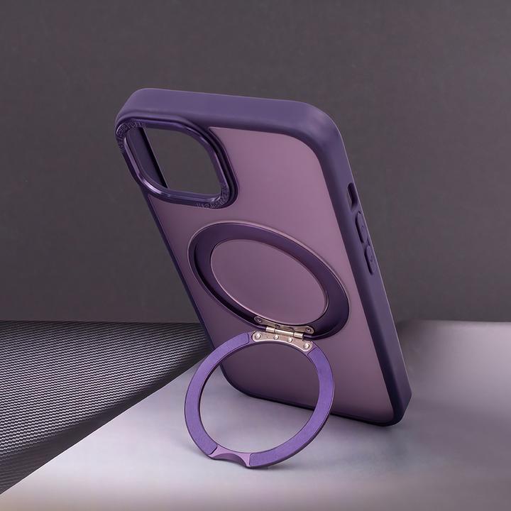 Actual product image OEM Mag Ring Rotating case for iPhone 11 purple (Apple iPhone 11)