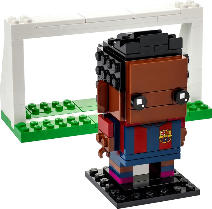 Actual product image LEGO Brick Headz - FC Barcelona â€" Go Brick Me (40542, LEGO Brickheadz)