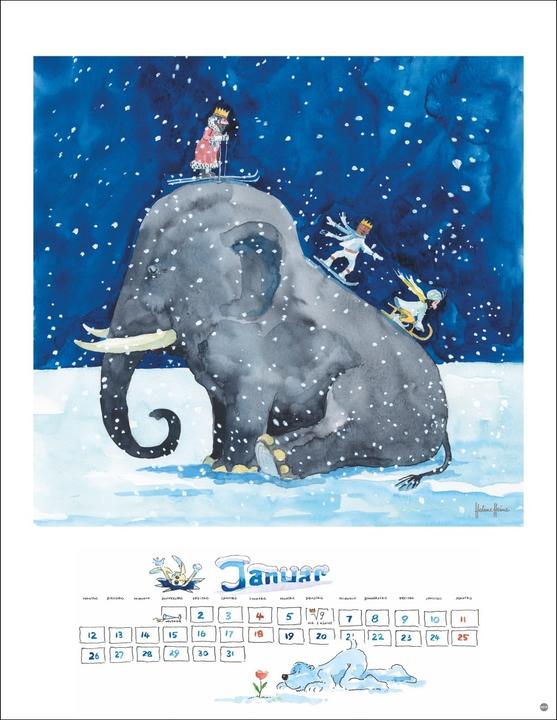 Immagine prodotto Helme Heine: Edition Kalender 2026 (34 x 44 cm, Copertina rigida, Tedesco)