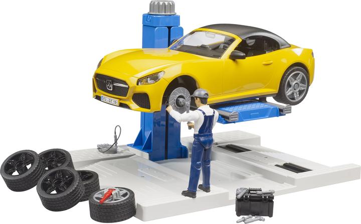Bruder PKW Service Center mit Roadster