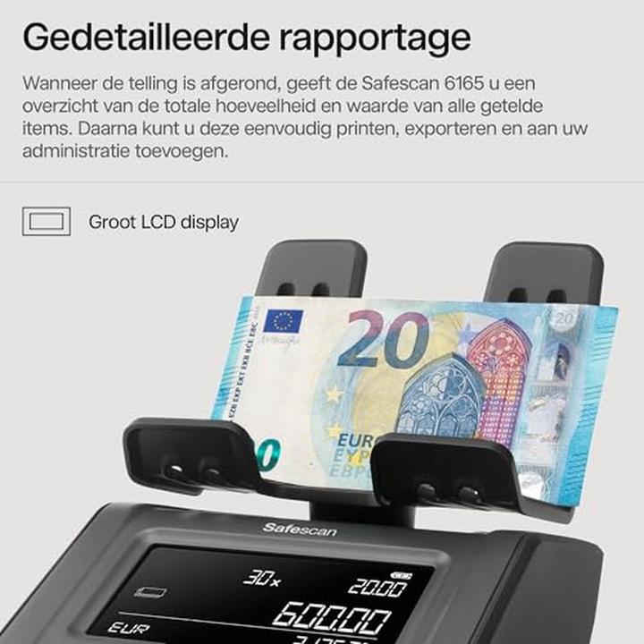 Immagine prodotto Safescan Geldwaage 6165 (G3) (Contamonete, Bancone)