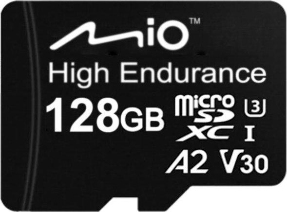 Produktbild Mio High-Endurance | 128 GB | MicroSD | Flash memory class UHS-I (128 GB, microSDXC, U3, UHS-I)